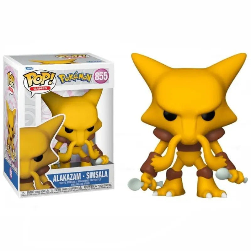 Funko POP! 855 Alakazam - Pokémon | Figura de vinilo 10 cm