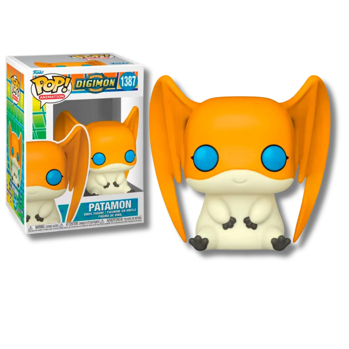 Funko POP! 1387 Patamon - Digimon | Figura de vinilo 10 cm
