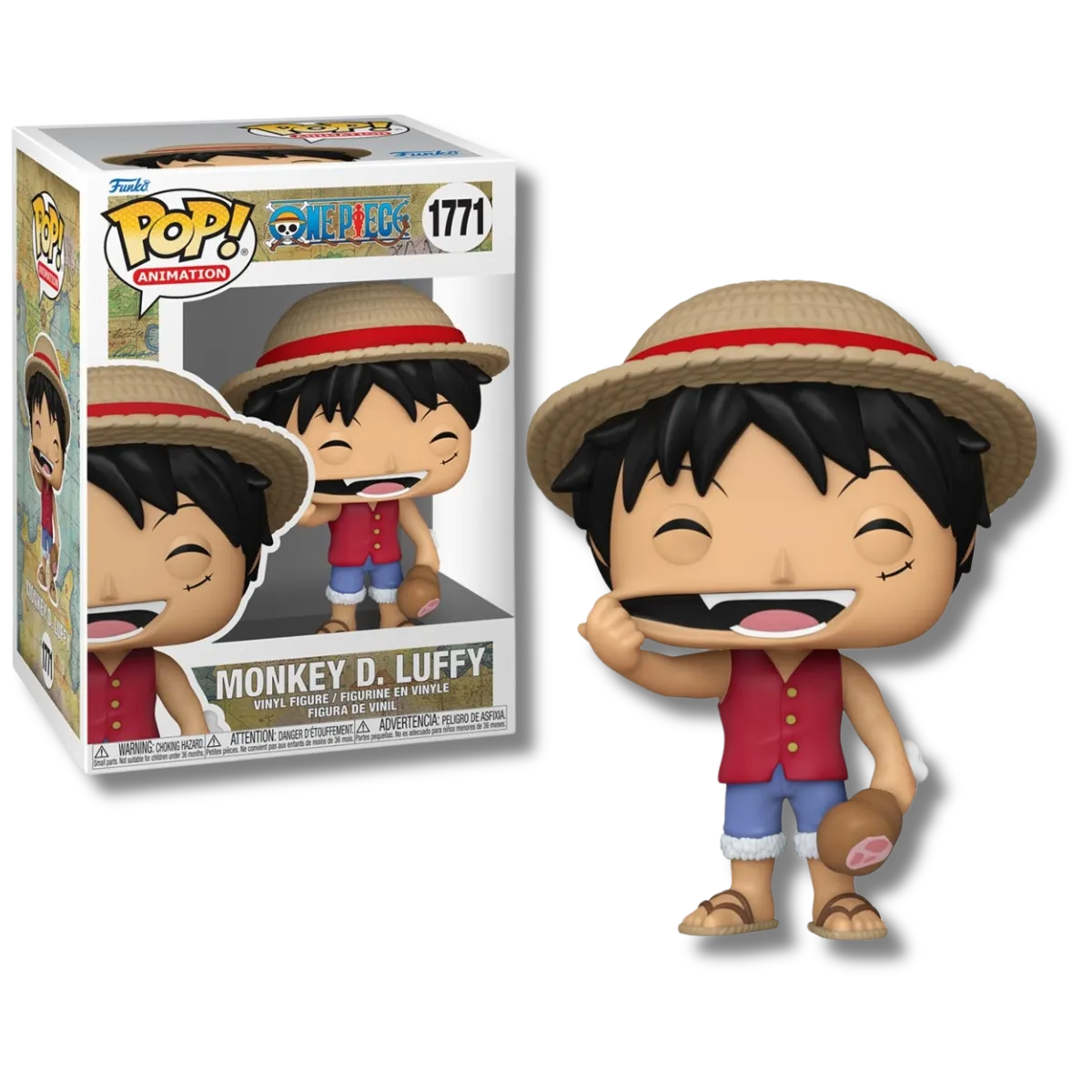 Funko POP! 1771 Luffy (2024) - One Piece | Figura de vinilo 10 cm