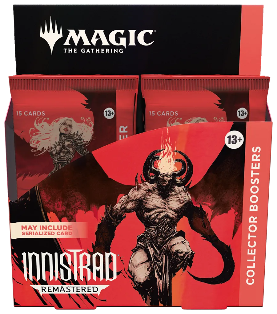 Magic: The Gathering - Innistrad Remastered Collector Booster Display (Inglés)