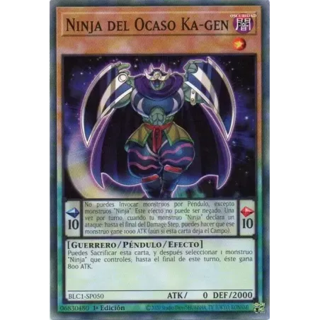 Ninja del Ocaso Ka-gen - BLC1-SP050 - Común