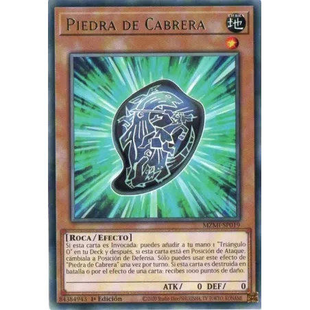 Piedra de Cabrera - MZMI-SP019 - Rara