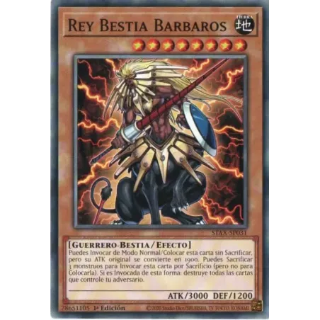 Rey Bestia Barbaros - STAX-SP031 - Común