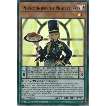 Poissonniere de Nouvelles - AGOV-SP019 - Súper Rara