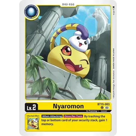 Nyaromon (BT15-003) Uncommon [BT15]