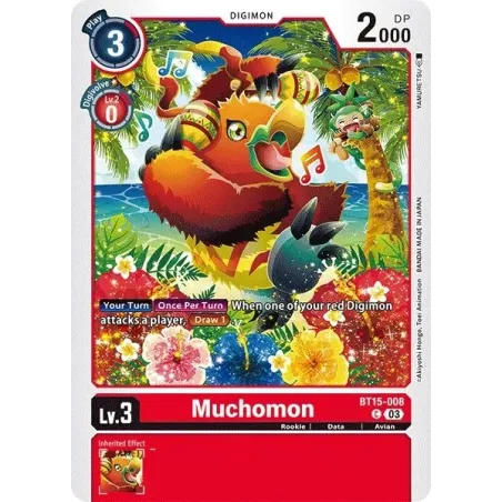 Muchomon (BT15-008) Common [BT15]