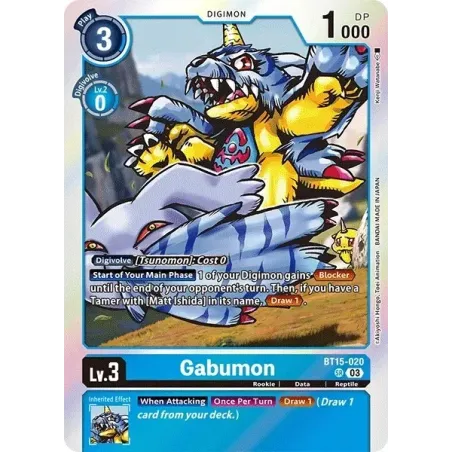 Gabumon (BT15-020) Super Rare [BT15]