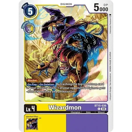 Wizardmon (BT15-036) Common [BT15]