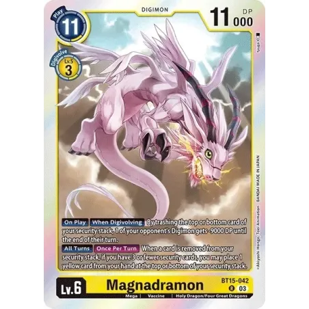 Magnadramon (BT15-042) Rare [BT15]