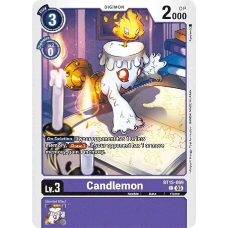 Candlemon (BT15-069) Common [BT15]