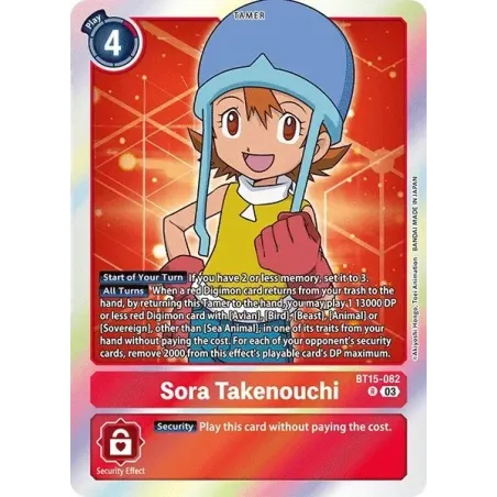 Sora Takenouchi (BT15-082) Rare [BT15]