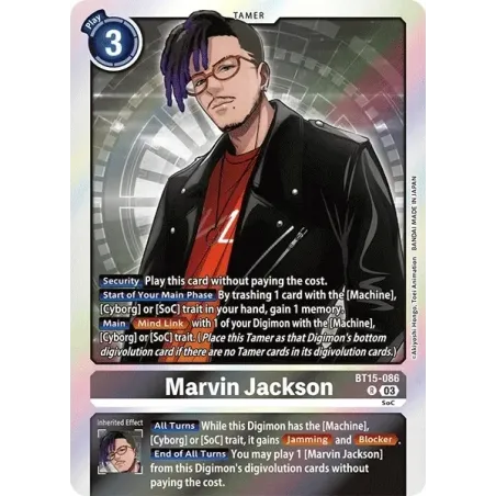 Marvin Jackson (BT15-086) Rare [BT15]