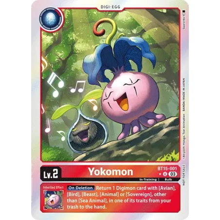 Yokomon (BT15-001) Box Topper [BT15]