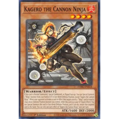 Kagero la Ninja del Cañón - DABL-SP018 - Común