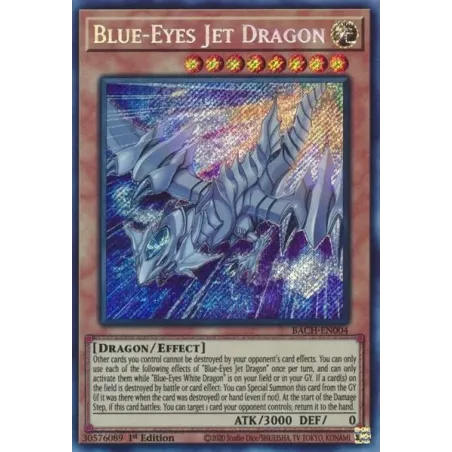Dragón Jet de Ojos Azules - BACH-SP004 - Rara Secreta