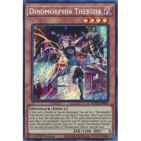 Dinomorfia Therizia - BACH-SP009 - Rara Secreta