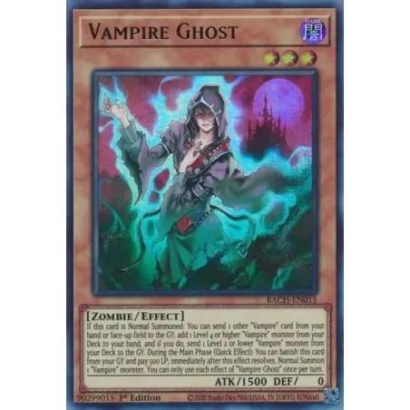 Fantasma Vampiro - BACH-SP015 - Ultra Rara