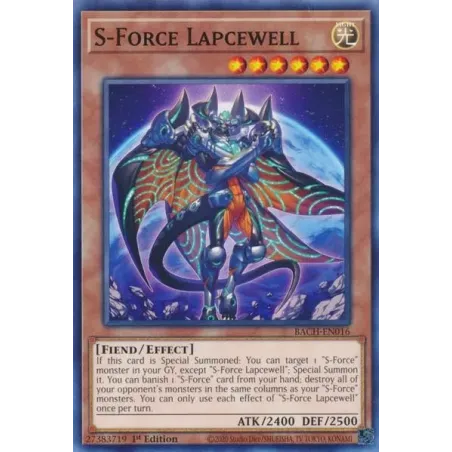 Fuerza-S Lapcewell - BACH-SP016 - Común
