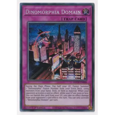 Dominio Dinomorfia - BACH-SP068 - Rara Secreta