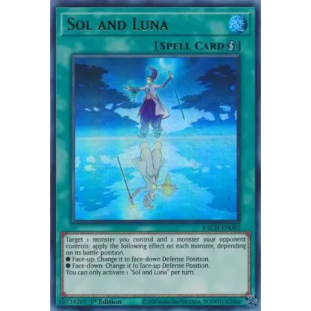 Sol y Luna - BACH-SP085 - Ultra Rara