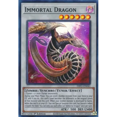 Dragón Inmortal - DIFO-SP041 - Súper Rara