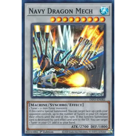 Dragón Mech Naval - DIFO-SP082 - Súper Rara