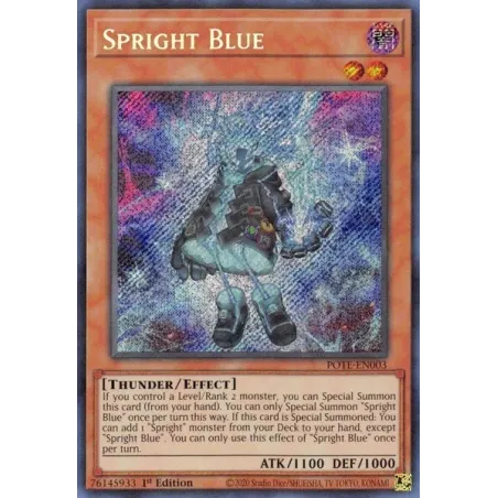 Azul Spright - POTE-SP003 - Rara Secreta
