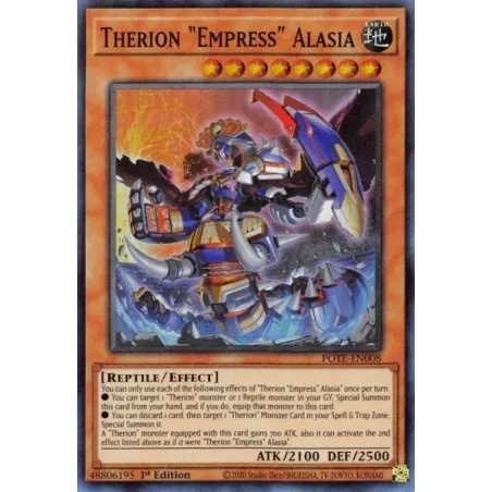 Therion "Emperatriz" Alasia - POTE-SP008 - Súper Rara