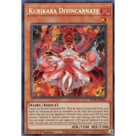 Kurikara Divincarnación - POTE-SP031 - Rara Secreta