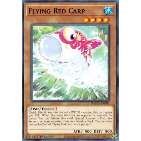 Carpa Roja Voladora - DAMA-SP093 - Común
