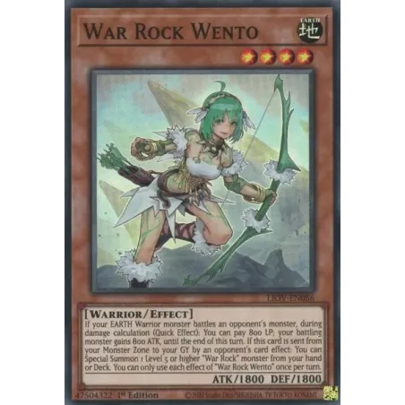 Roca de Guerra Wento - LIOV-SP086 - Super Rara