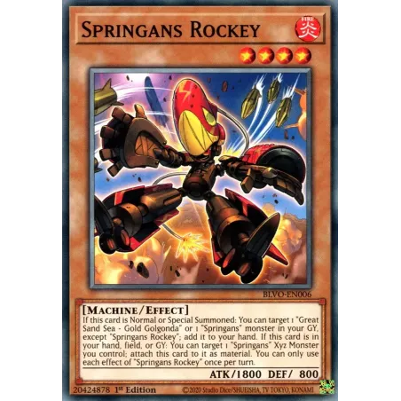 Springans Rockey - BLVO-SP006 - Común