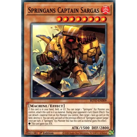 Springans Capitán Sargas - BLVO-SP009 - Común