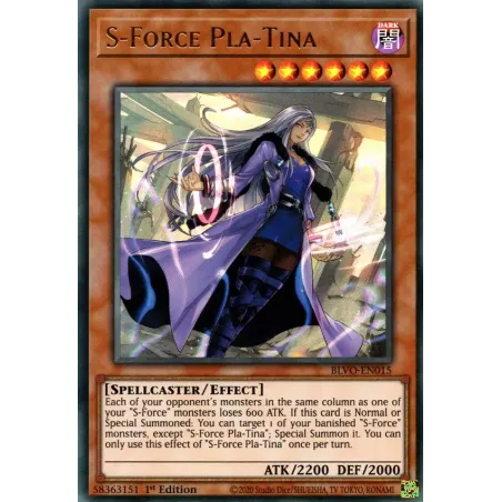 Fuerza-S Pla-Tina - BLVO-SP015 - Ultra Rara