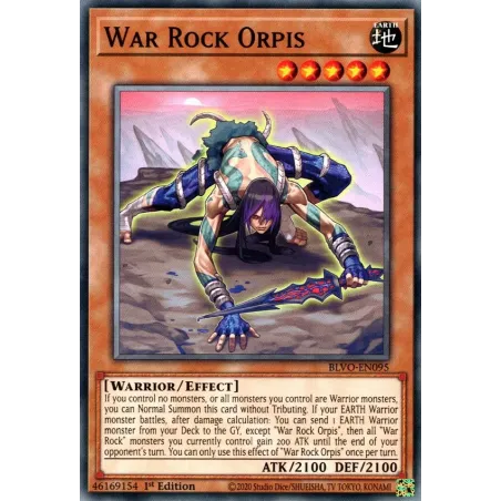 Roca de Guerra Orpis - BLVO-SP095 - Común