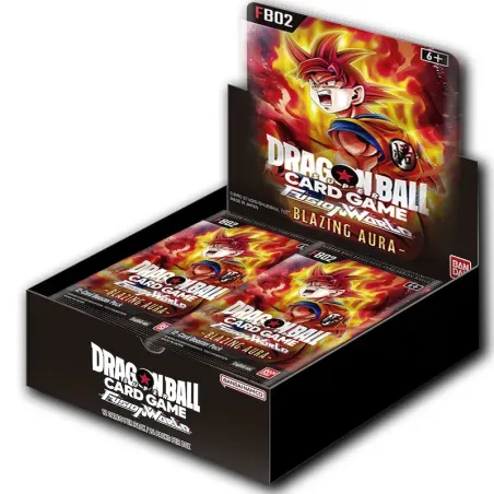 Caja de Sobres FB-02 Blazing Aura - Dragon Ball Super -  Fusion World