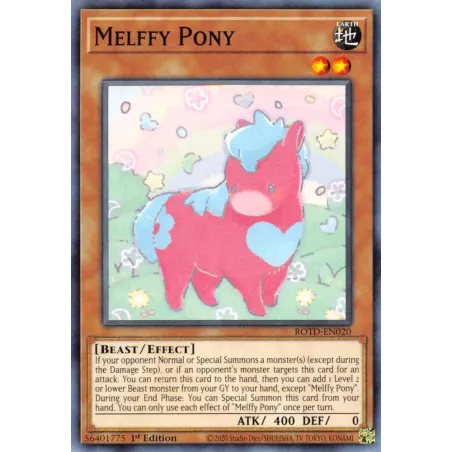 Poni Melffy - ROTD-SP020 - Común