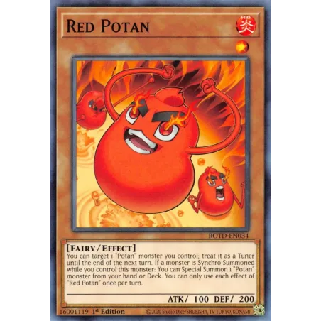 Potan Rojo - ROTD-SP034 - Común