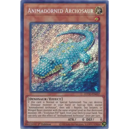 Archosaurio Animadornado - ETCO-SP037 - Rara Secreta