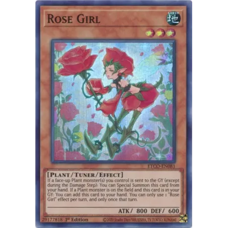 Chica Rosa - ETCO-SP081 - Súper Rara