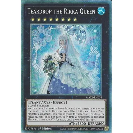 Lágrima la Reina Rikka - MAZE-SP053 - Collector Rara