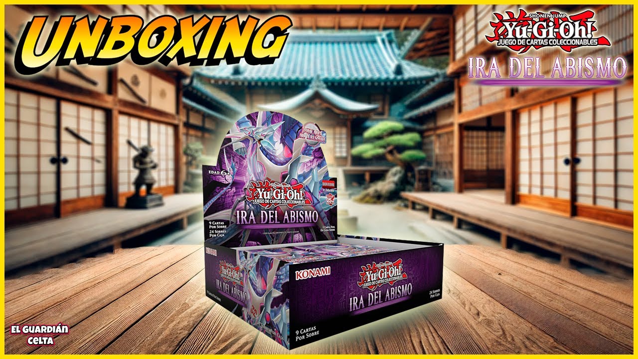Unboxing Ira del Abismo Yu-Gi-Oh! | El Guardián Celta