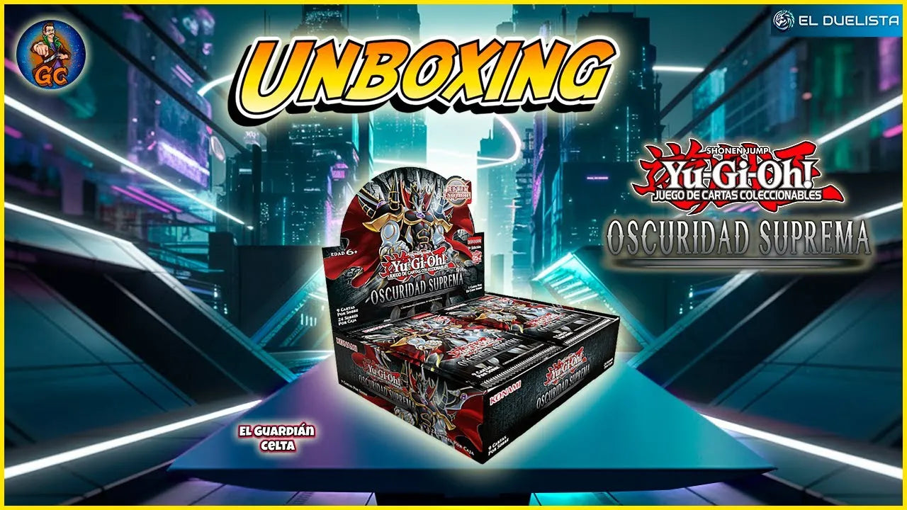 🔥 Unboxing Supreme Darkness – Yu-Gi-Oh! con El Guardián Celta