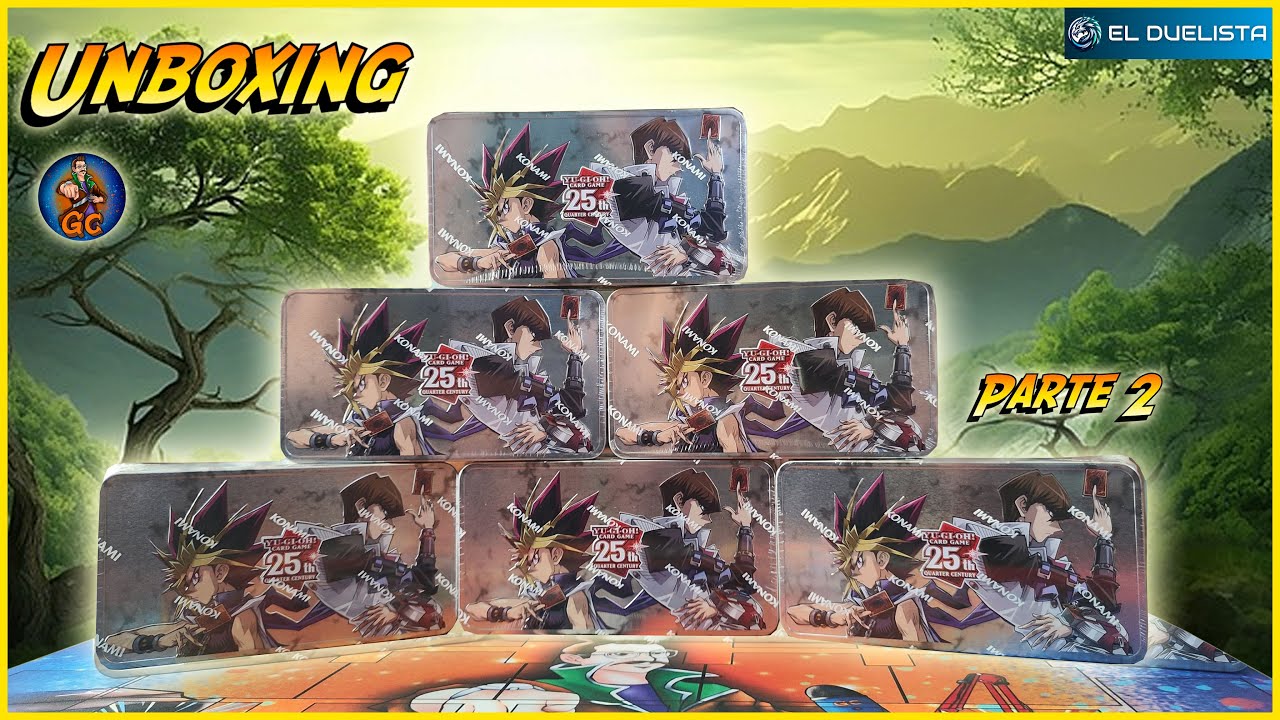 Unboxing Latas 2024 pt.2 Yu-Gi-Oh! | El Guardián Celta