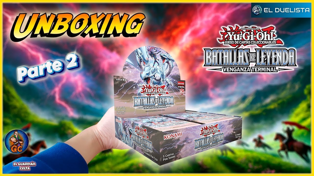Unboxing Batallas de Leyenda: Venganza Terminal Yu-Gi-Oh! | El Guardián Celta - El Duelista
