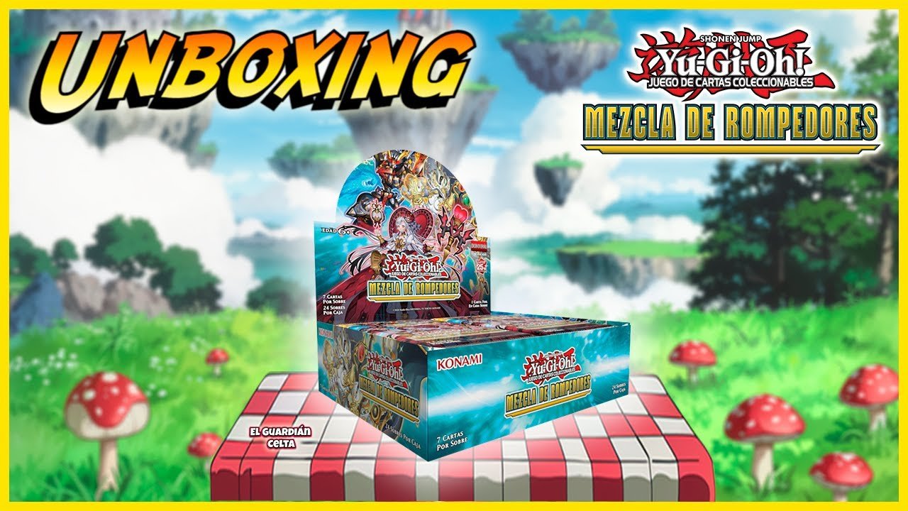 Unboxing Mezcla de Rompedores Yu-Gi-Oh! | El Guardián Celta - El Duelista