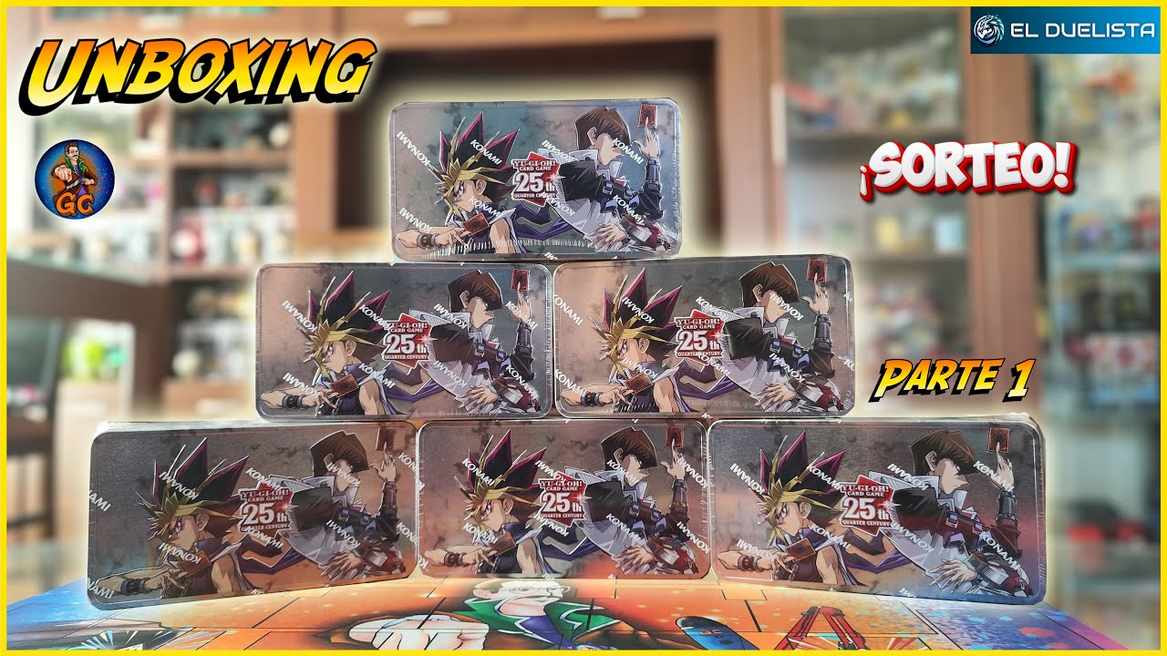 Unboxing Latas 2024 Yu-Gi-Oh! | El Guardián Celta