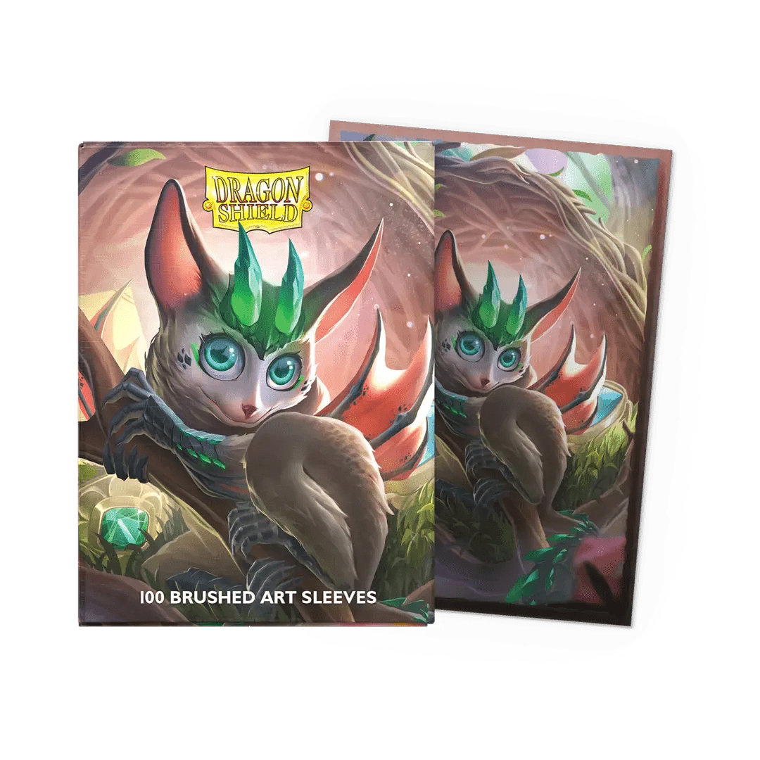 100 Dragon Shield Sleeves - Brushed The Bushdrake - El Duelista