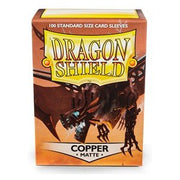 100 Dragon Shield Sleeves - Matte Copper - El Duelista