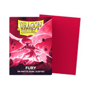 100 Dragon Shield Sleeves - Matte Dual Fury - El Duelista
